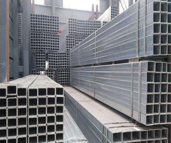 景洪Q235B镀锌带方矩管